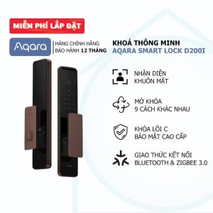 Khoá thông minh nhận diện khuôn mặt Aqara D200i Face ID