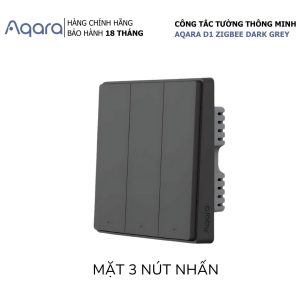 Công tắc Aqara D1 Zigbee màu xám đen