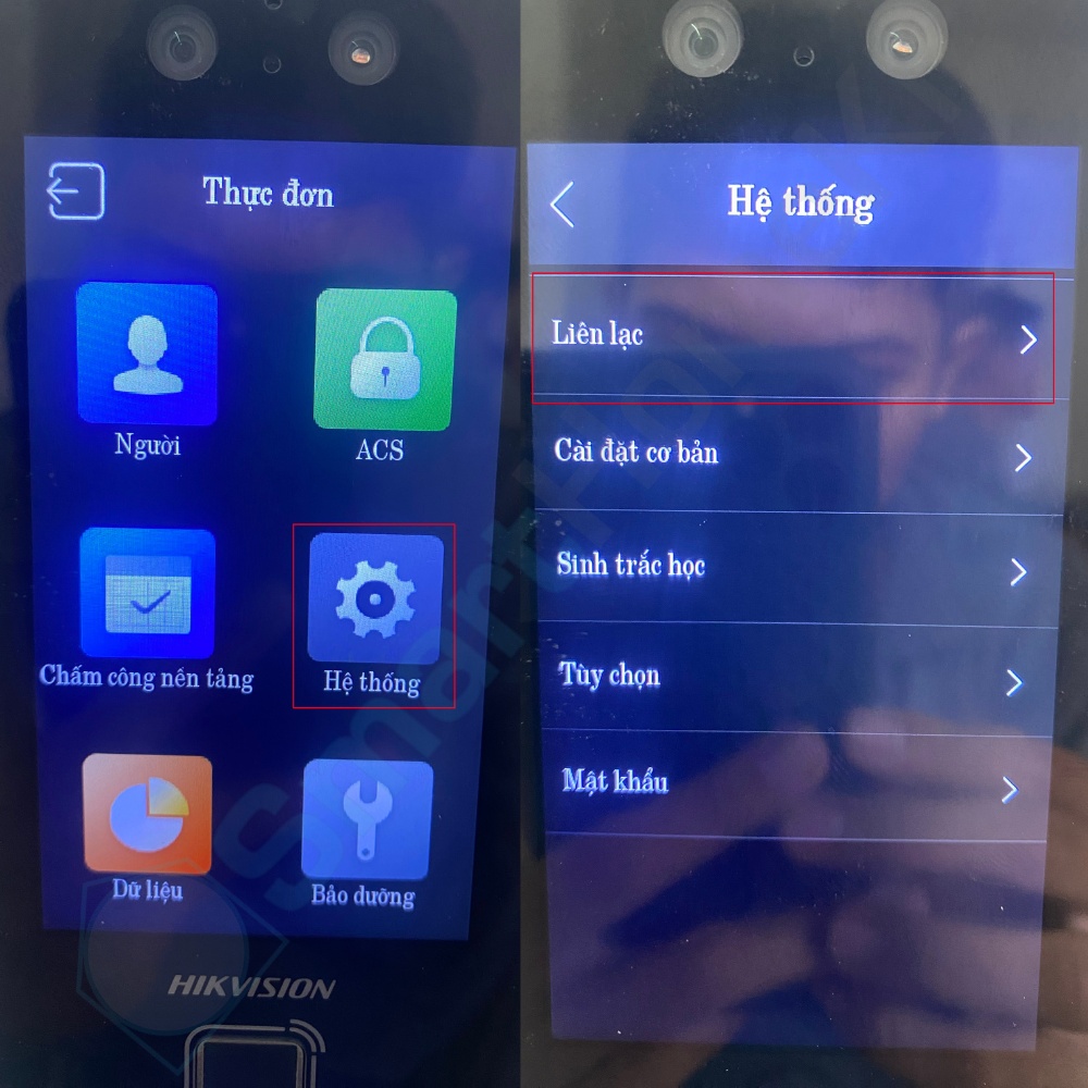 Hướng dẫn cấu hình khoá Hikvision FaceID 11 10