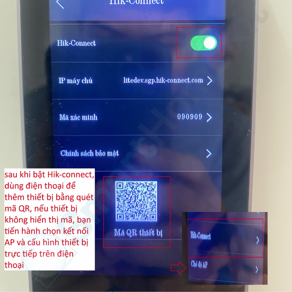 Hướng dẫn cấu hình khoá Hikvision FaceID 13 12 1