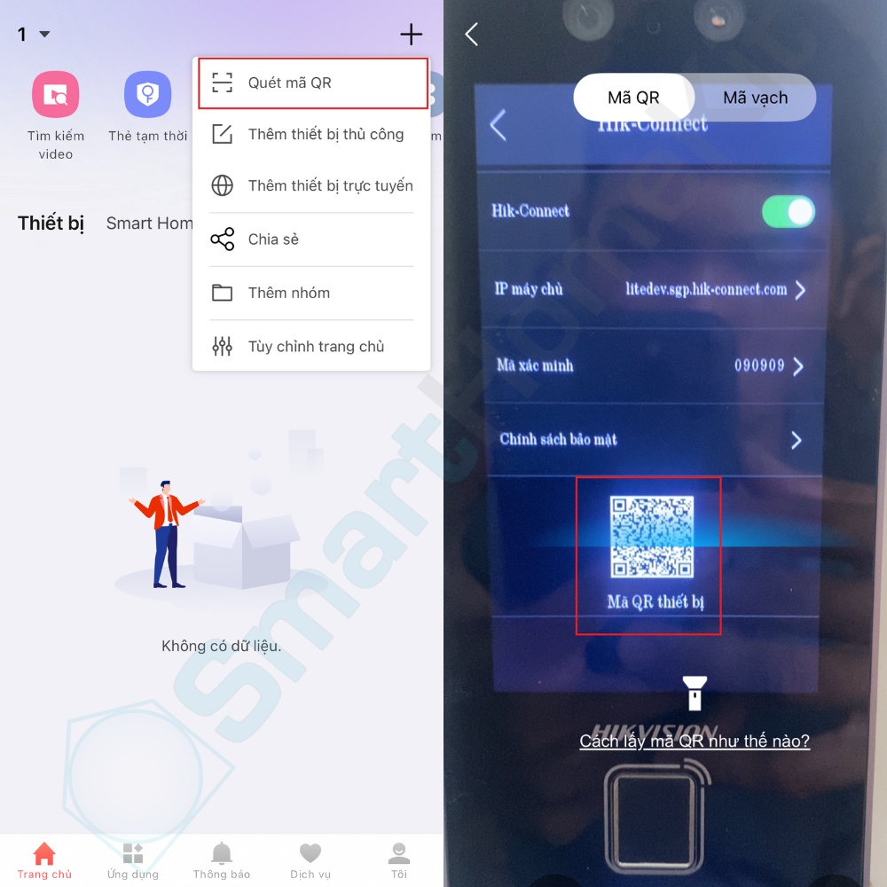 Hướng dẫn cấu hình khoá Hikvision FaceID 14 13