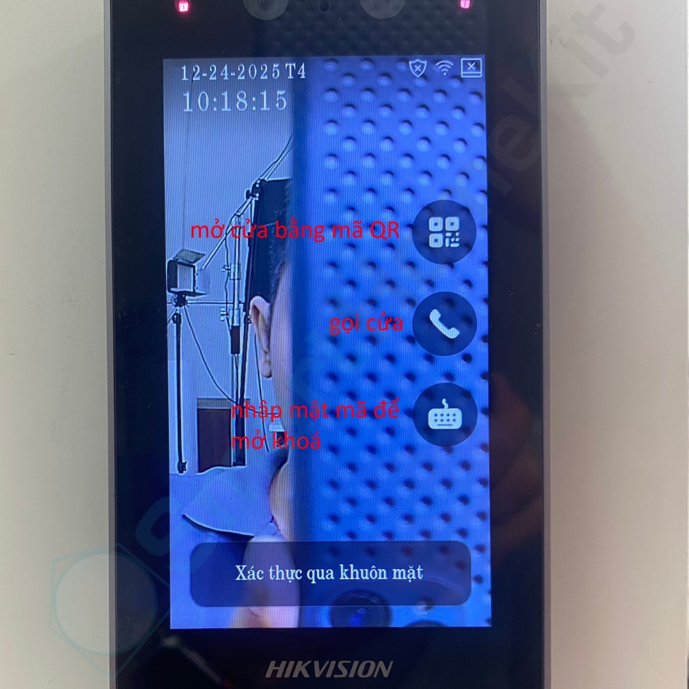 Hướng dẫn cấu hình khoá Hikvision FaceID 16 15