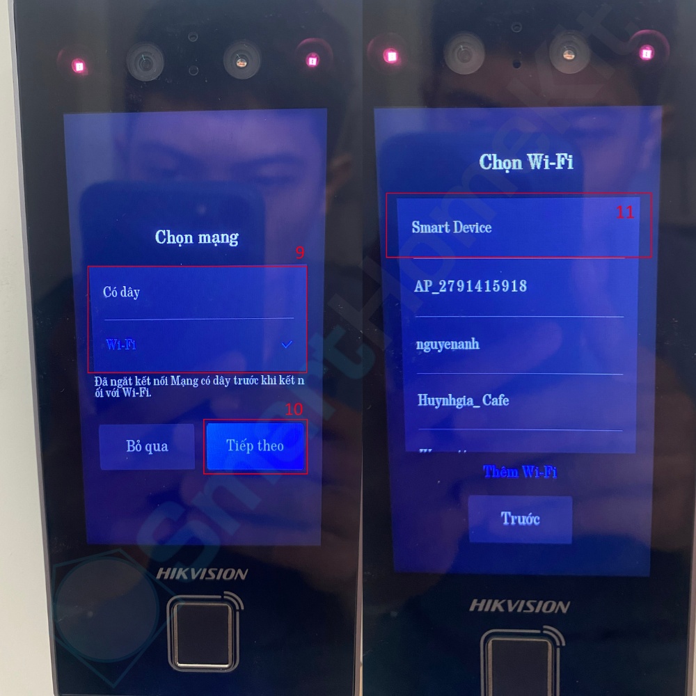 Hướng dẫn cấu hình khoá Hikvision FaceID 4 3 1