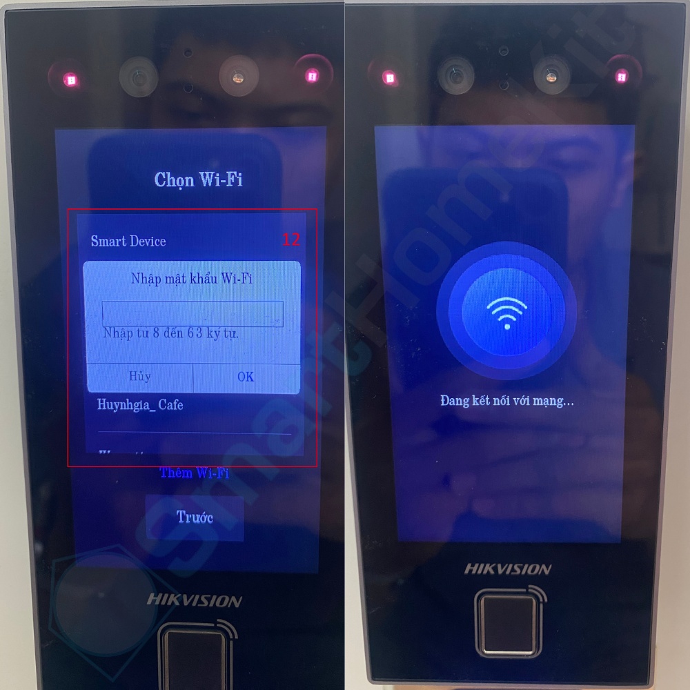 Hướng dẫn cấu hình khoá Hikvision FaceID 5 4 2
