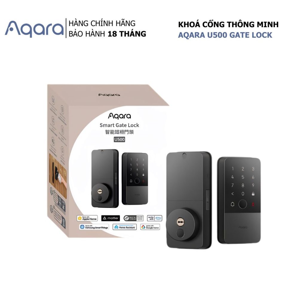 Khoá cổng Aqara Smart Gate Lock U500 DL-D18D